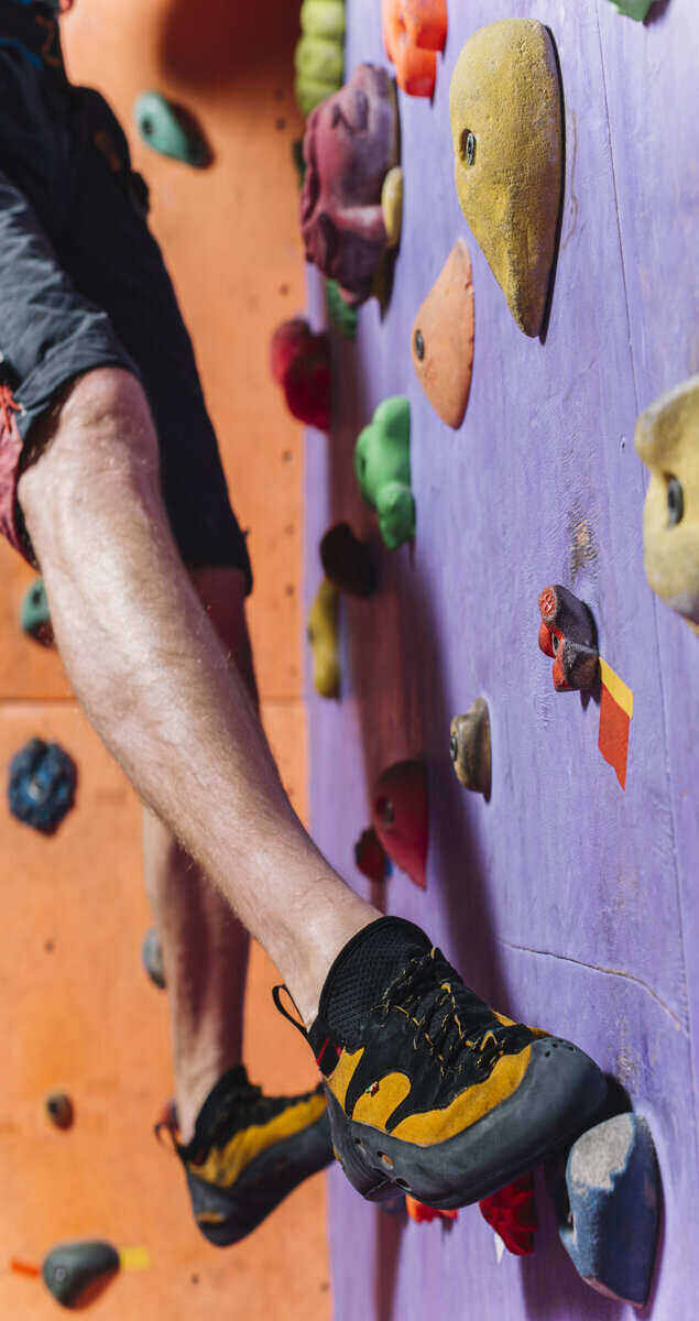 Rock climbing shoes