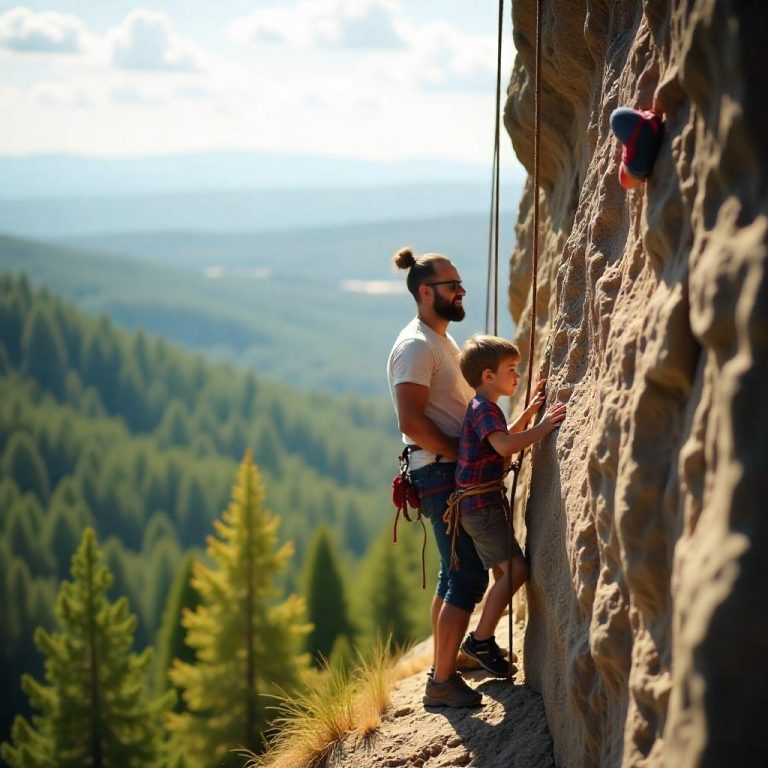 Family Friendly Rock Climbing